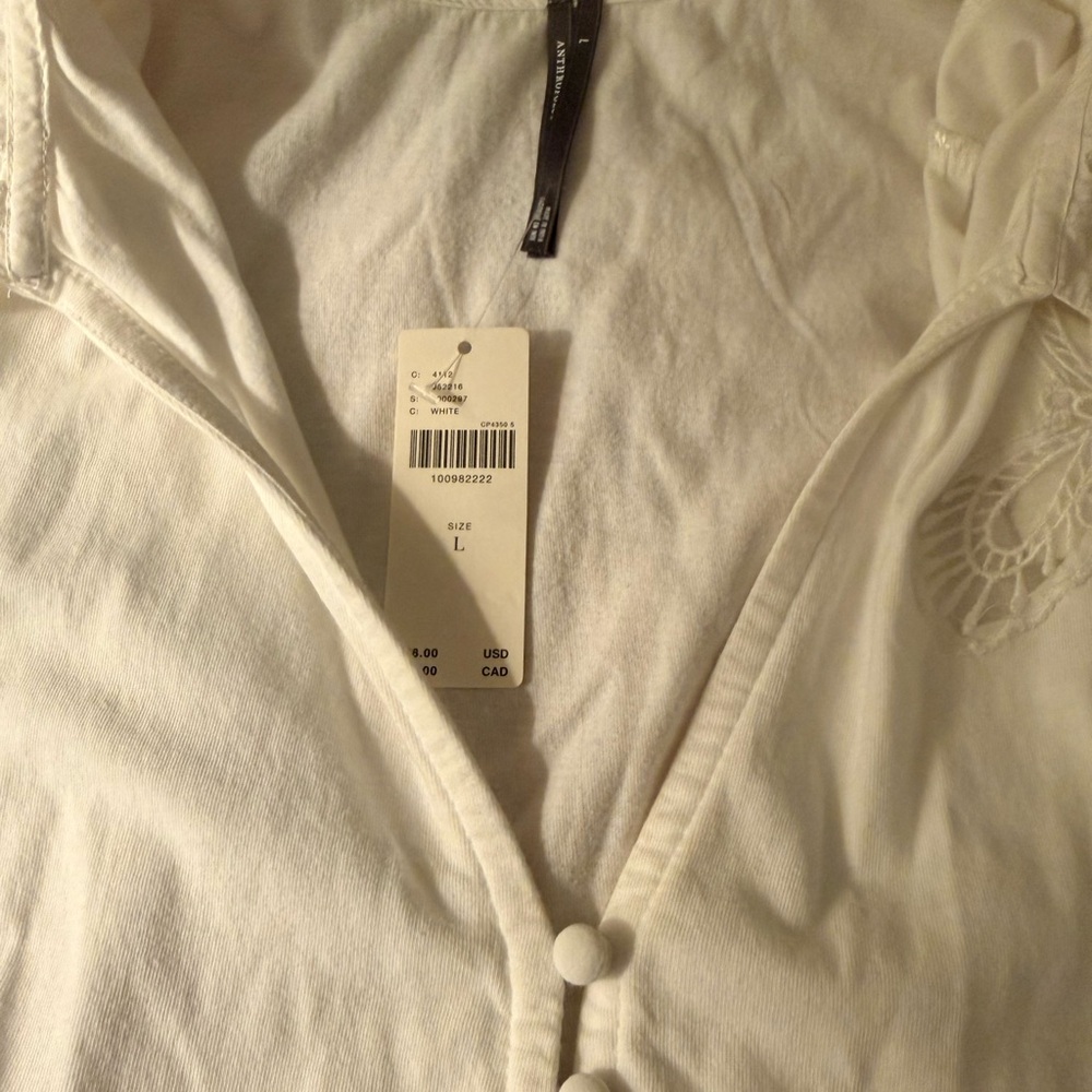 Anthropologie Lace Bay Doll Blouse New - Picture 3 of 7